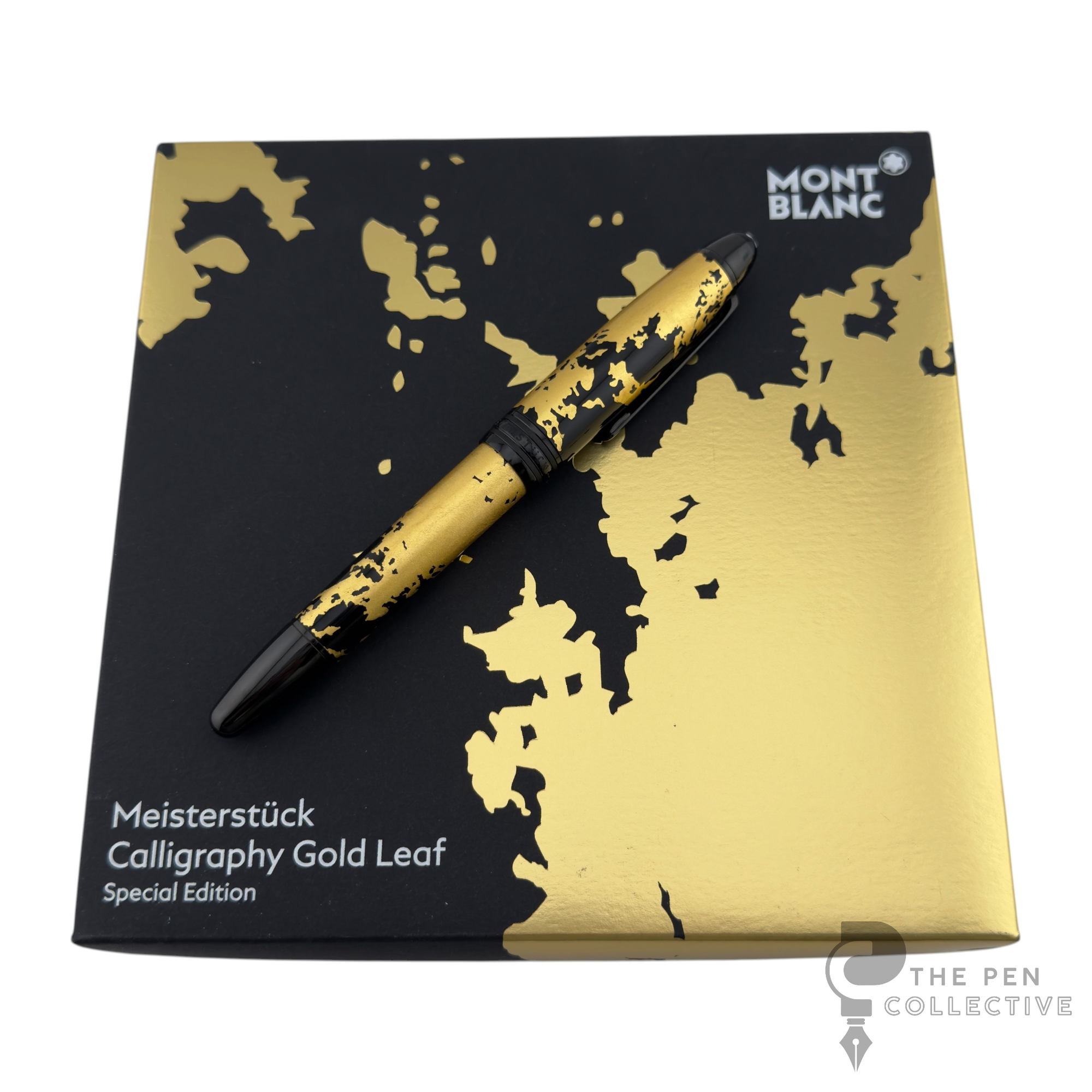 Montblanc Meisterstück Solitaire Calligraphy Gold Leaf Rollerball - 119689