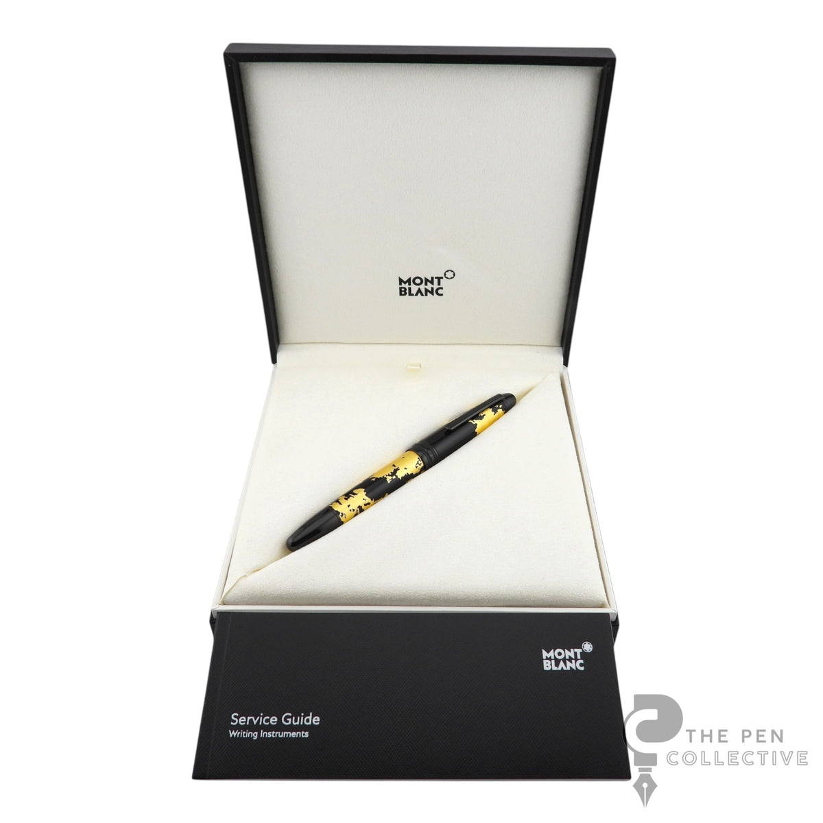Montblanc Meisterstück Solitaire Calligraphy Gold Leaf Rollerball - 119689