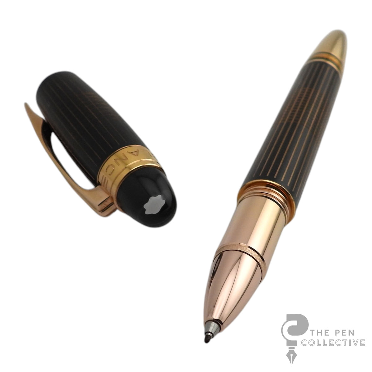 Montblanc Starwalker Red Gold Metal Fineliner / Rollerball Pen - 106868