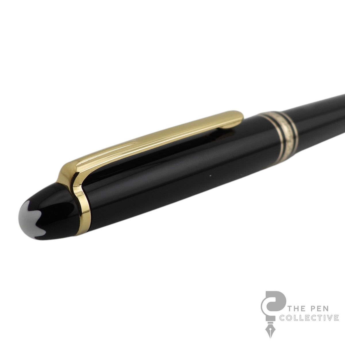 Montblanc Meisterstück Gold-Coated Classique Ballpoint Pen with Leather Pouch - 132453