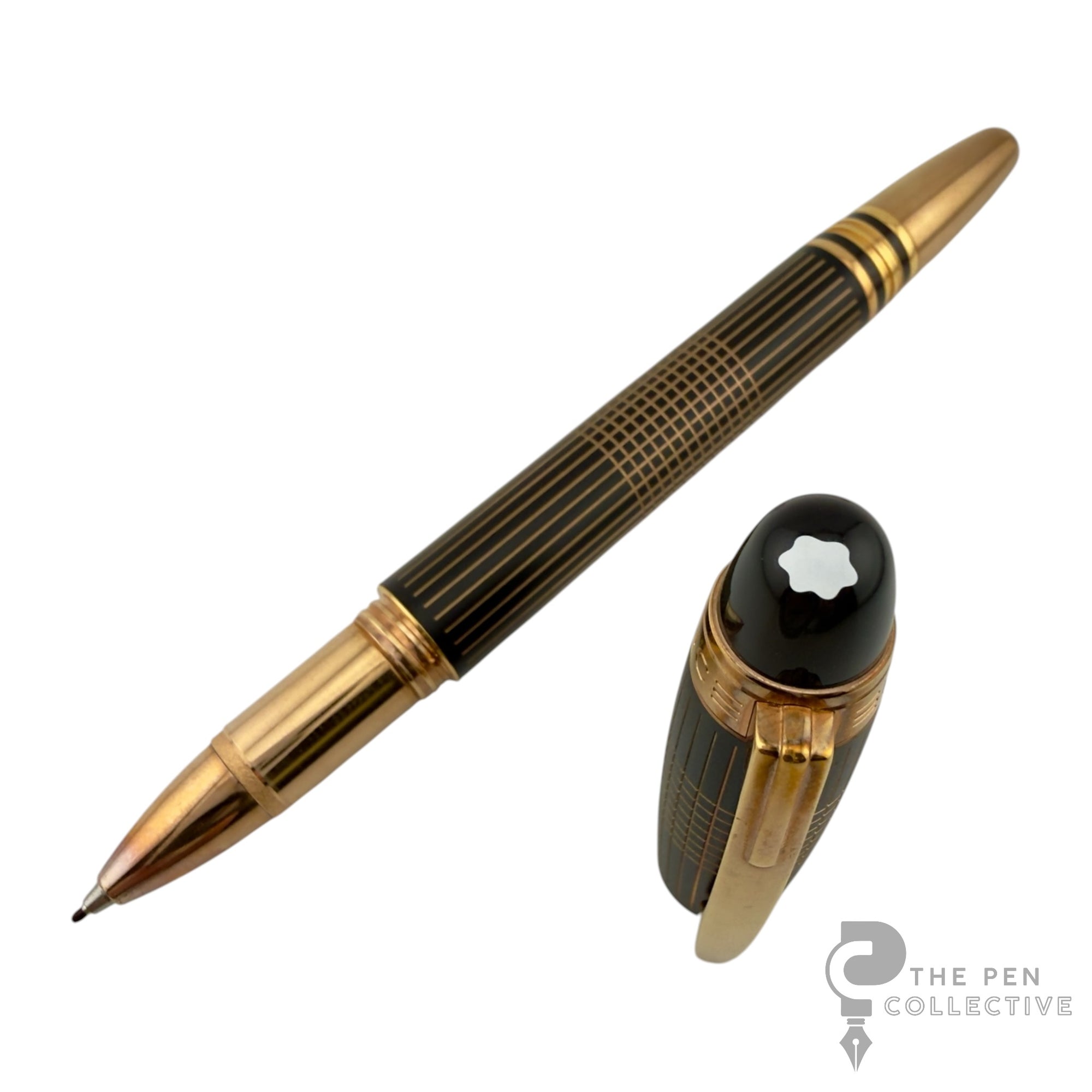 Montblanc Starwalker Red Gold Metal Fineliner Pen - 106868