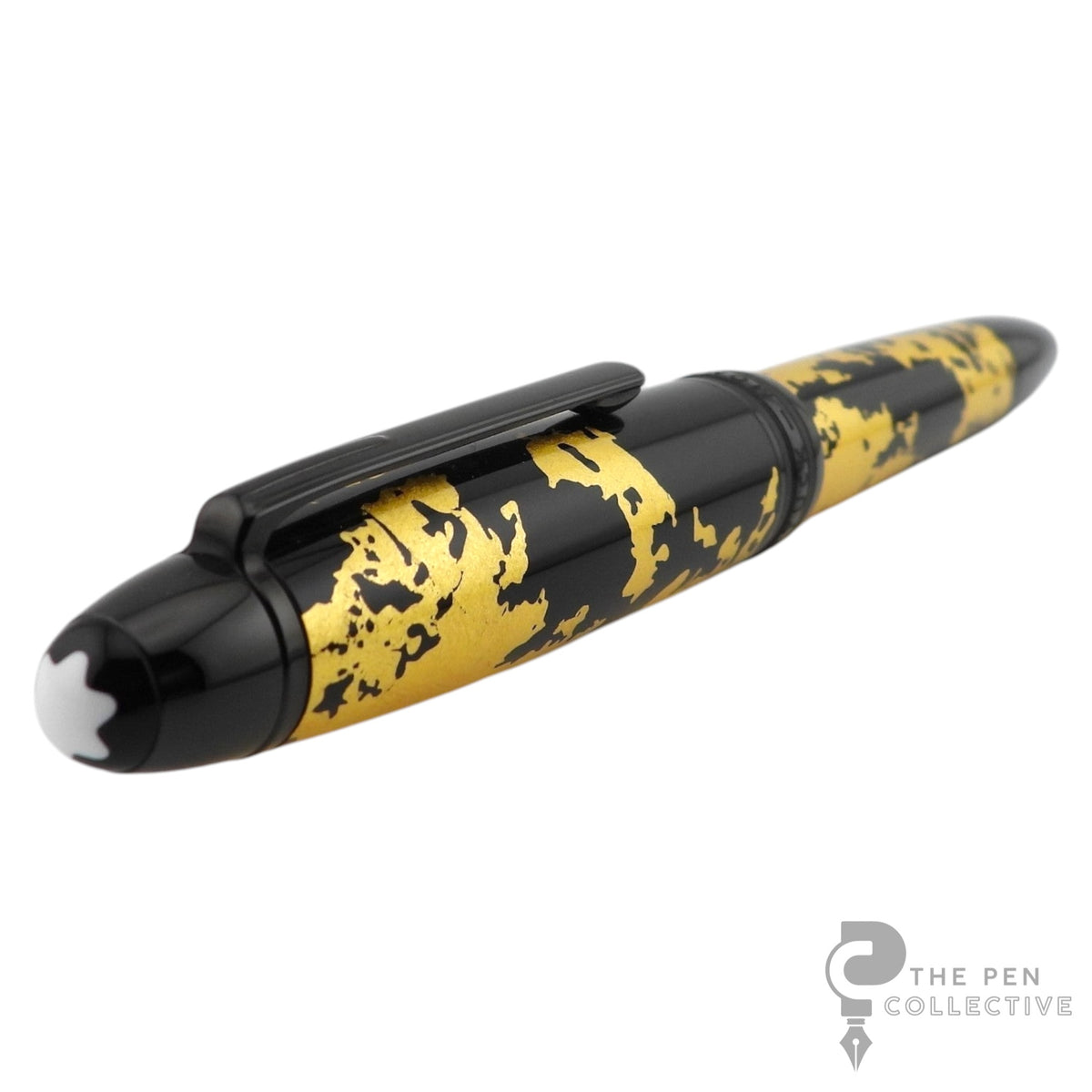 Montblanc Meisterstück Solitaire Calligraphy Gold Leaf Rollerball - 119689