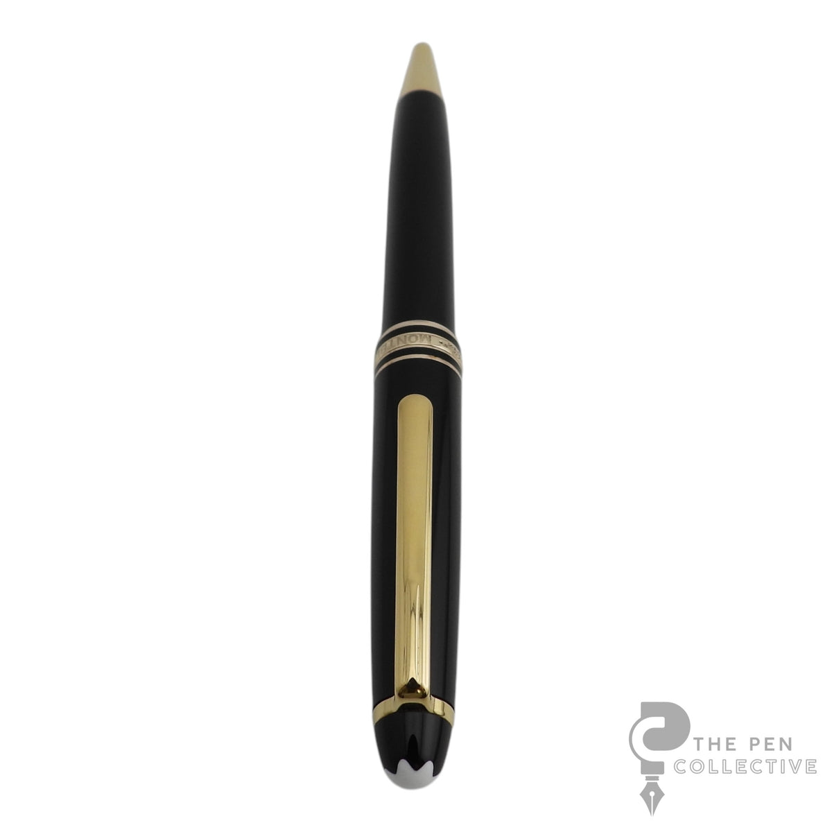 Montblanc Meisterstück Gold-Coated Classique Ballpoint Pen with Leather Pouch - 132453