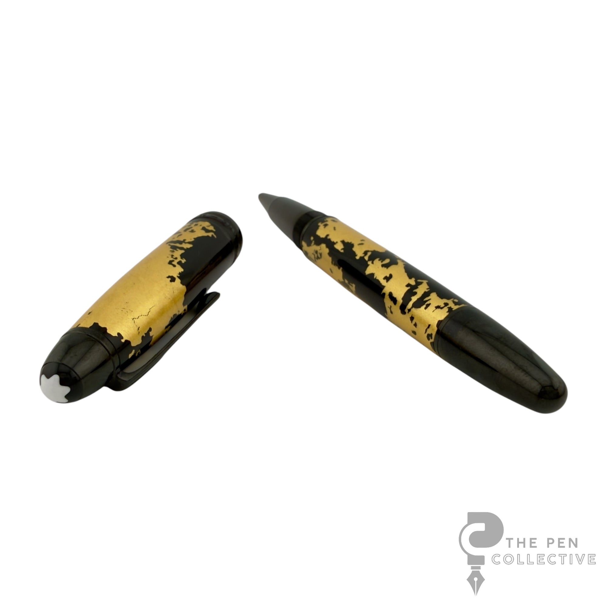 Montblanc Meisterstück Solitaire Calligraphy Gold Leaf Rollerball - 119689