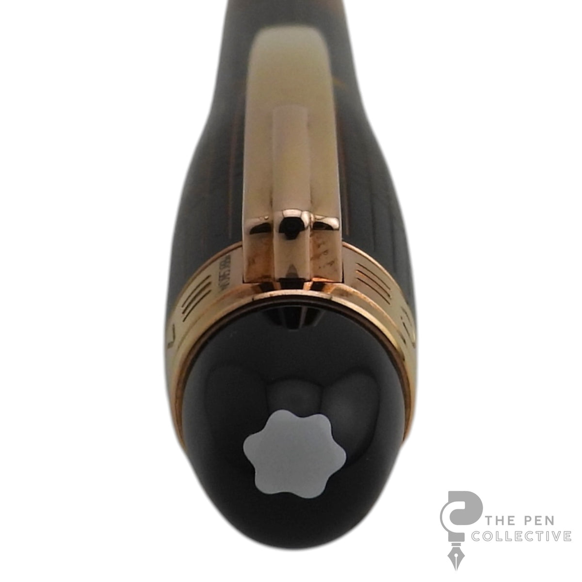 Montblanc Starwalker Red Gold Metal Fineliner / Rollerball Pen - 106868
