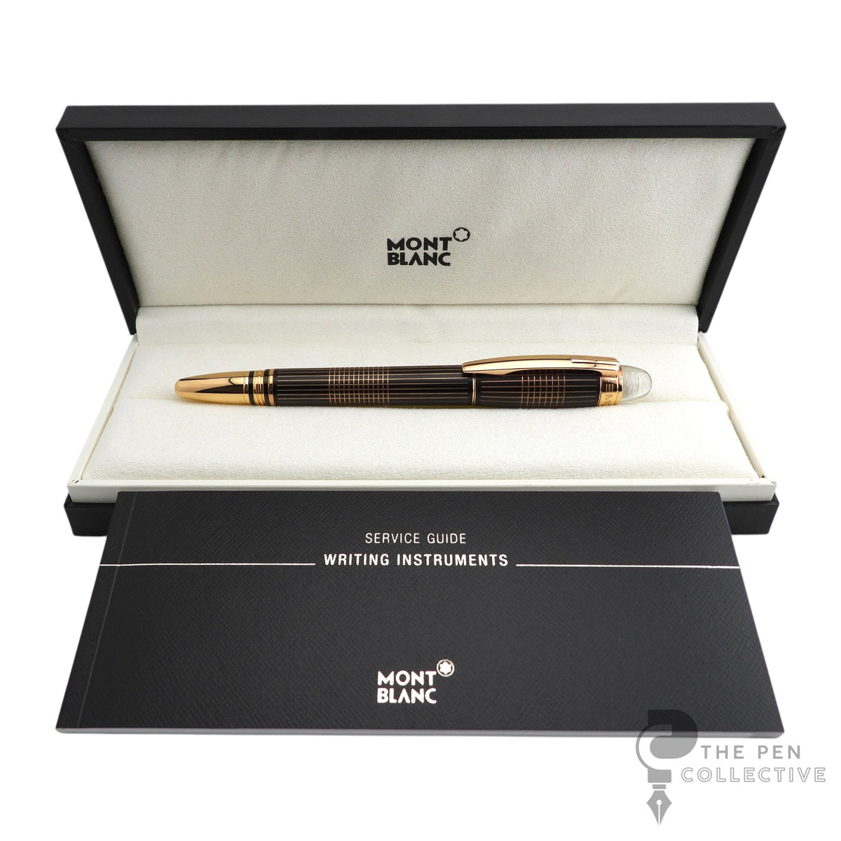 Montblanc Starwalker Red Gold Metal Fineliner / Rollerball Pen - 106868