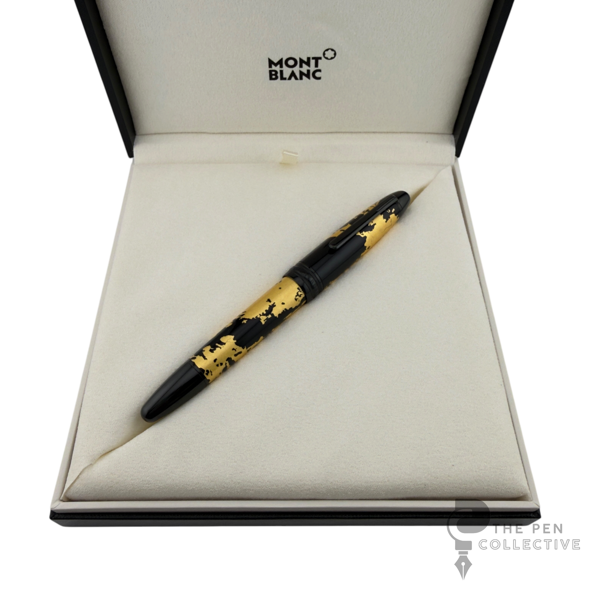 Montblanc Meisterstück Solitaire Calligraphy Gold Leaf Rollerball - 119689