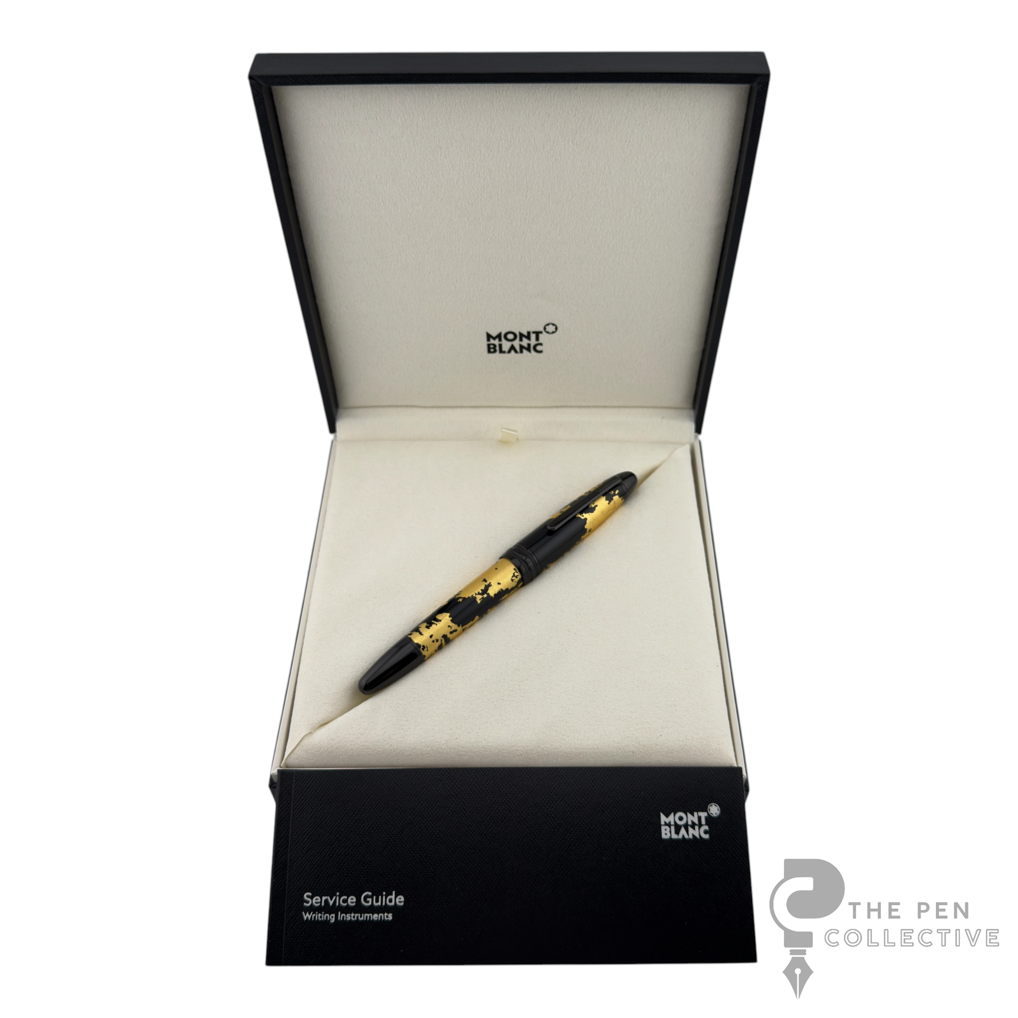 Montblanc Meisterstück Solitaire Calligraphy Gold Leaf Rollerball - 119689