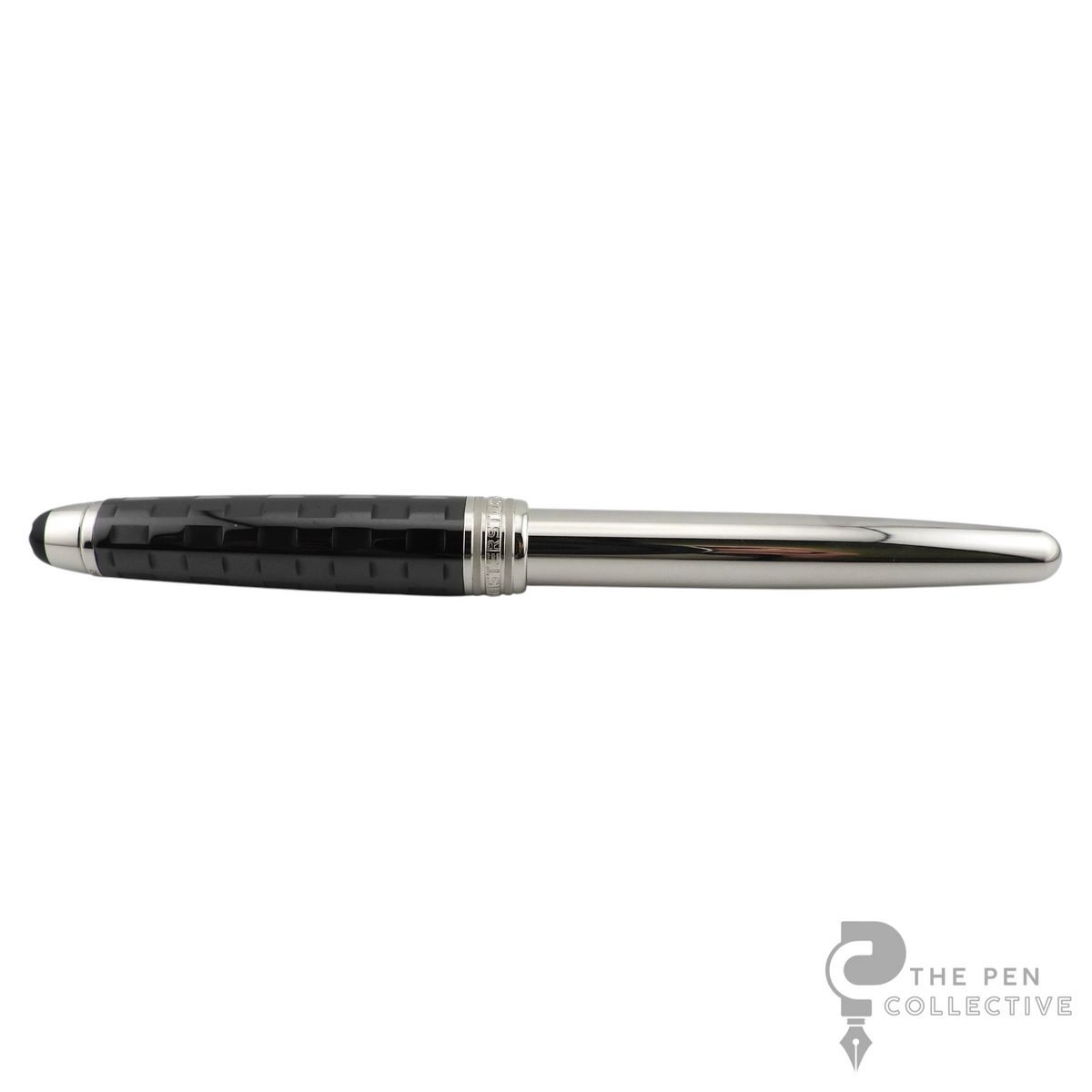 Montblanc Meisterstuck Solitaire Ceramics Black Prisma Fountain Pen - 103106