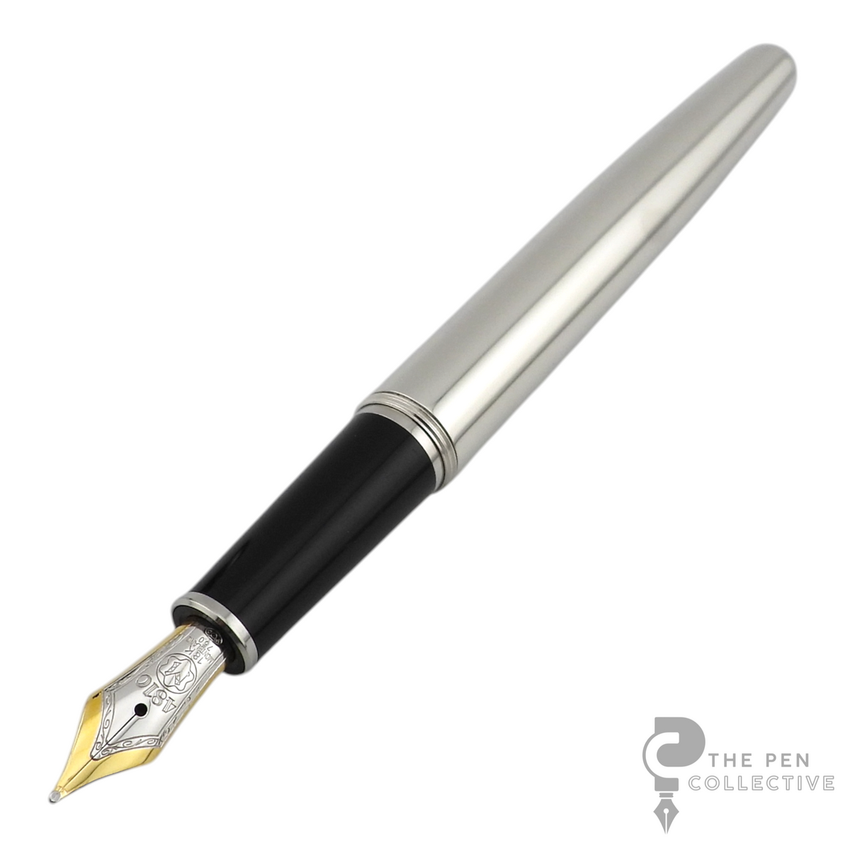 Montblanc Meisterstuck Solitaire Ceramics Black Prisma Fountain Pen - 103106